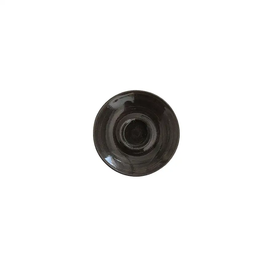 Churchill, Stonecast Patina : Iron Black - Espresso-Untere 11,8 cm