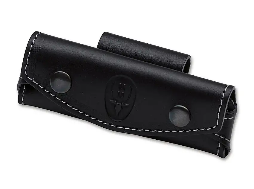 Leder-Etui Schwarz