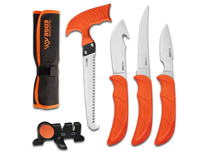 WildPak 5 Piece Roll Pack Knife Kit