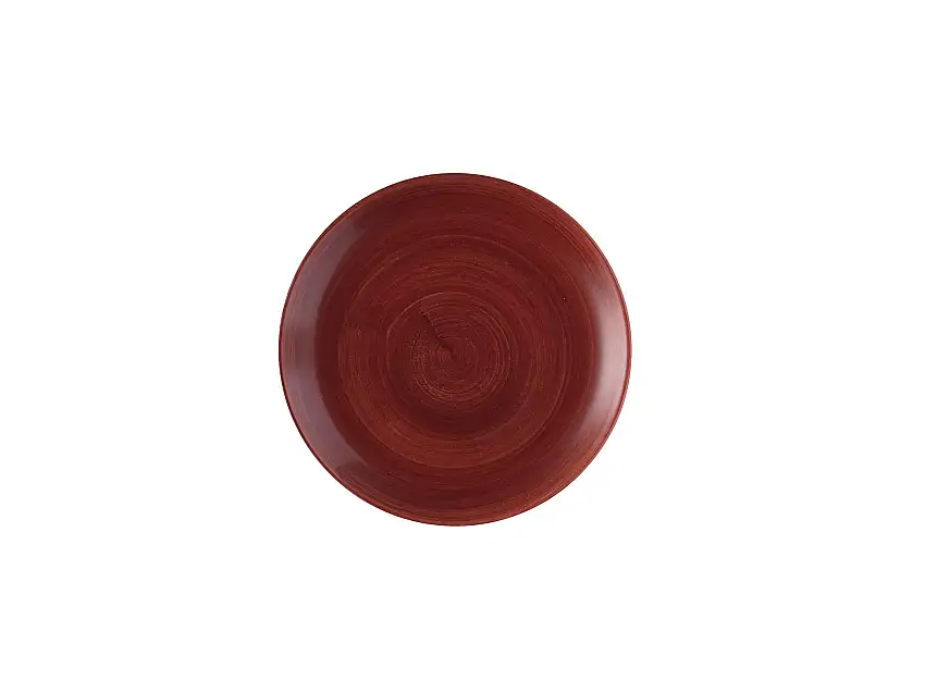 Churchill, Stonecast Patina : Rust Red - Teller flach Coup, 26 cm