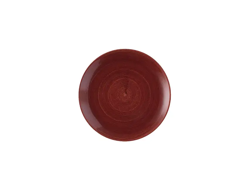 Churchill, Stonecast Patina : Rust Red - Teller flach Coup, 28,8 cm