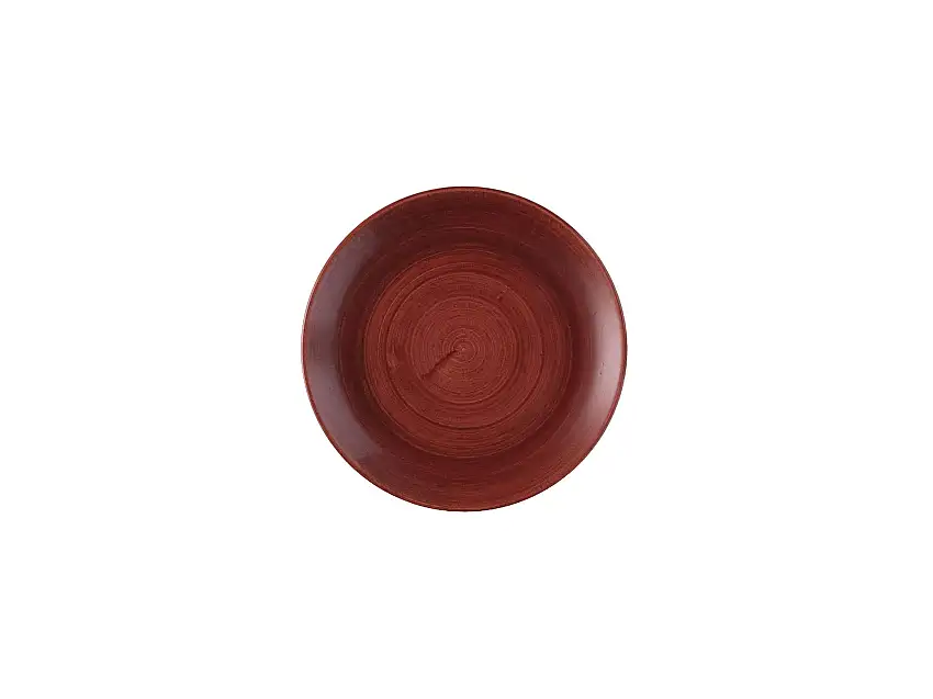 Churchill, Stonecast Patina : Rust Red - Teller flach Coup, 21,7 cm