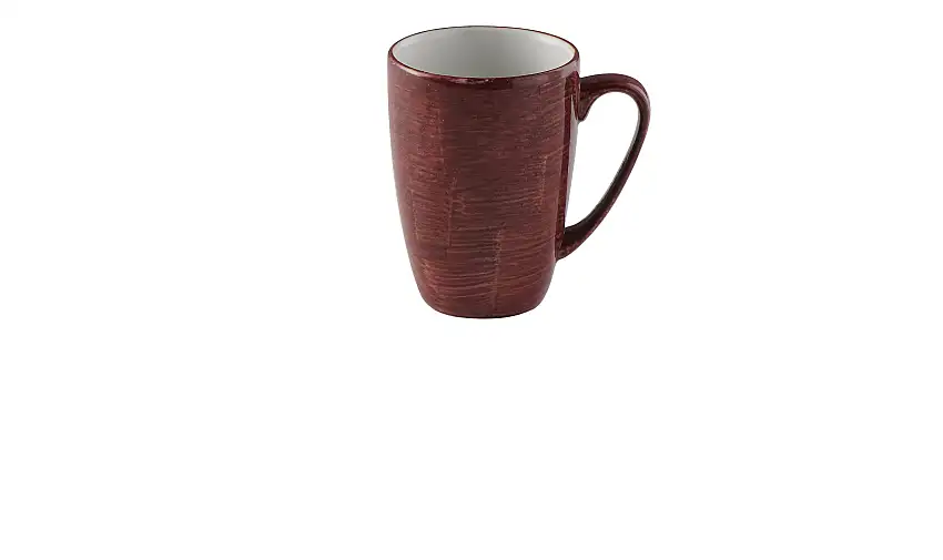 Churchill, Stonecast Patina : Rust Red - Kaffeebecher, 8 x 11 cm/ 0,34 ltr.
