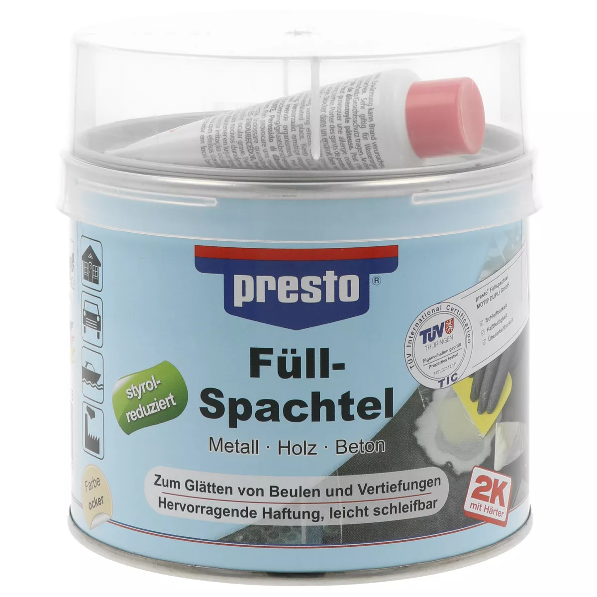 presto Füllspachtel 1000g ocker