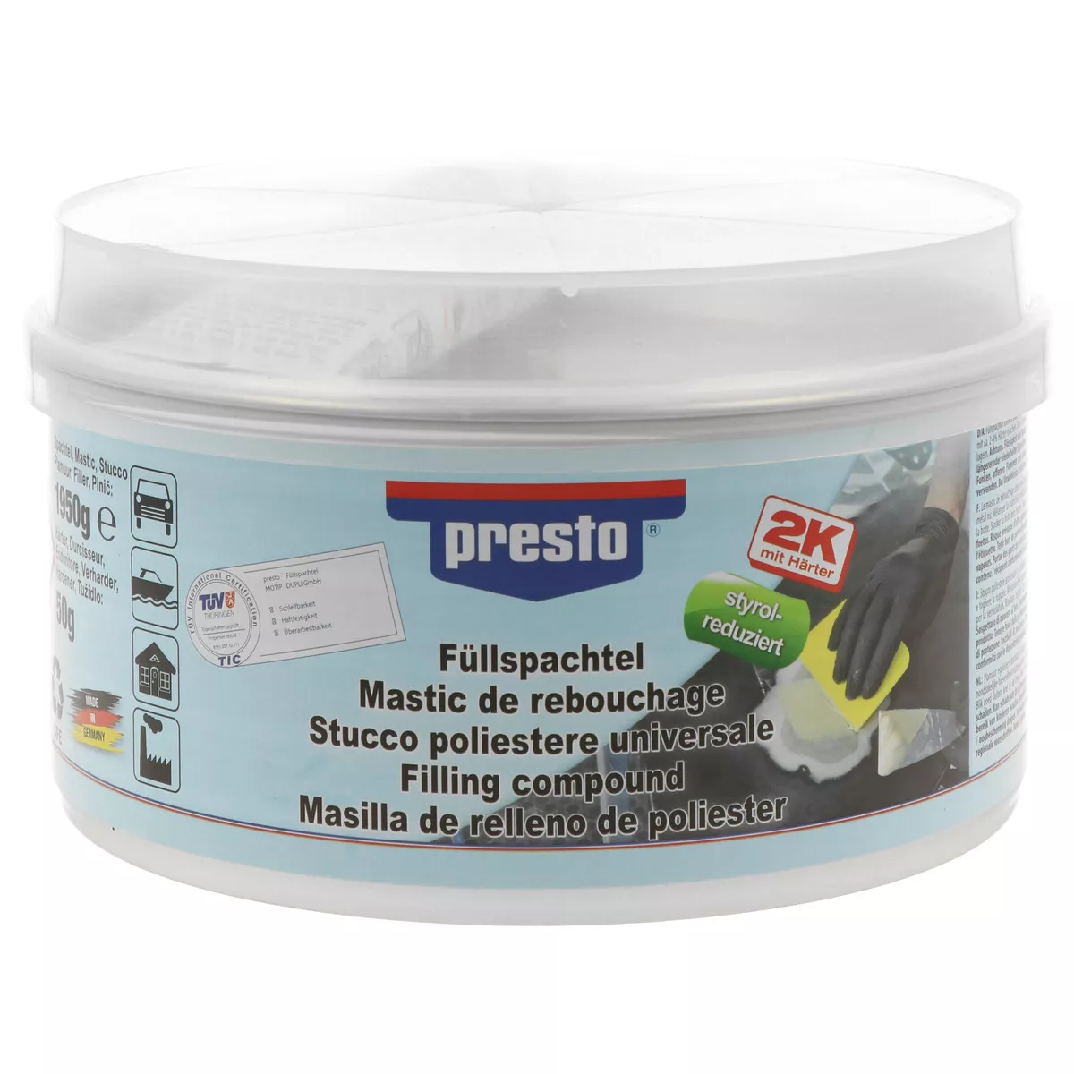 presto Füllspachtel 2000g ocker