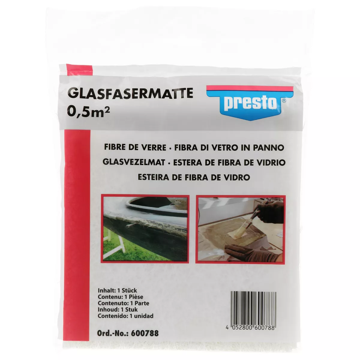 presto Glasfaser-Material Matte 0,5m²