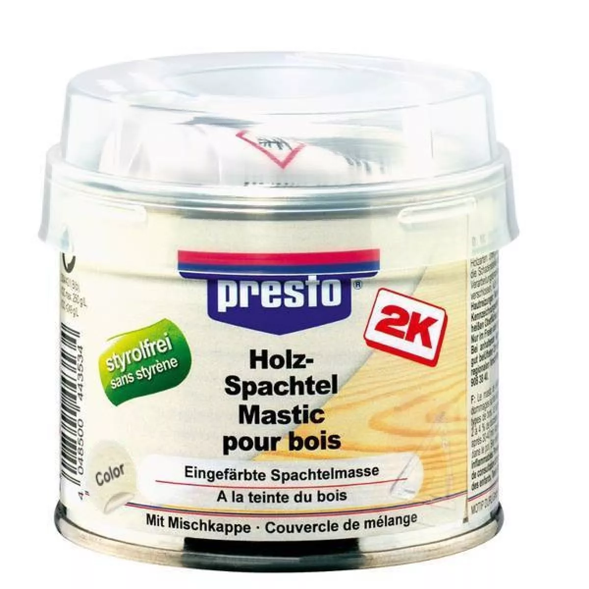 presto Holzspachtel + Härter hellbraun 250g Reparaturspachtel