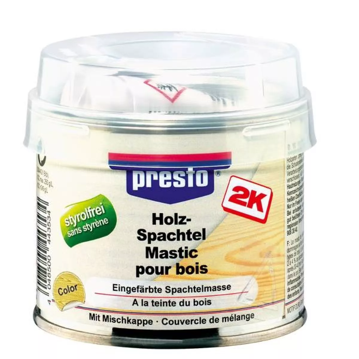 presto Holzspachtel + Härter mittelbraun 250g