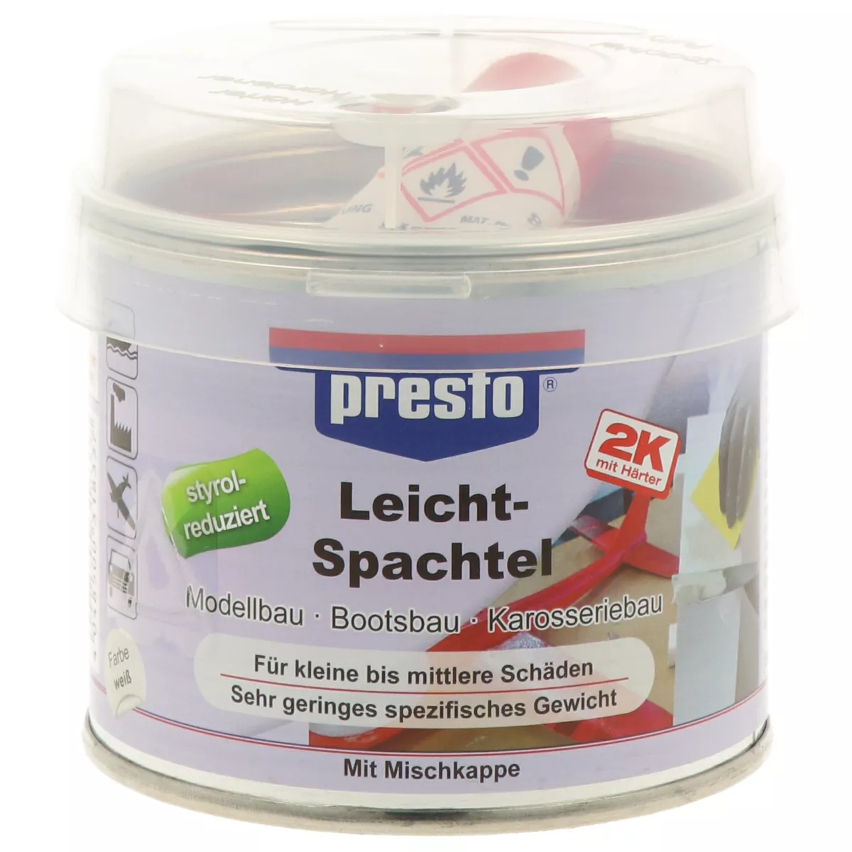 presto Leichtspachtel 125g weiß