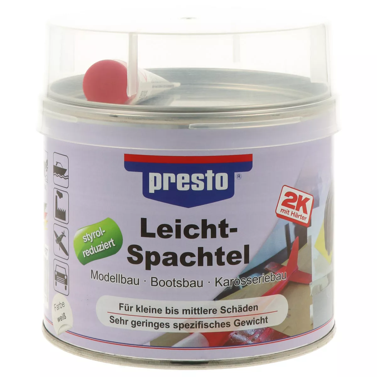 presto Leichtspachtel 420g weiß