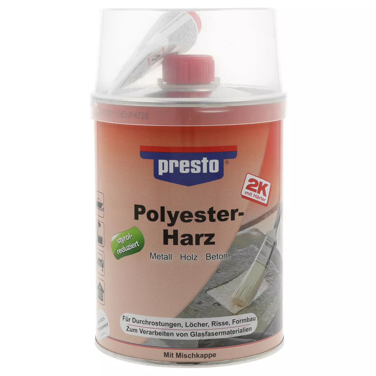 presto Polyesterharz 1000g gelblich