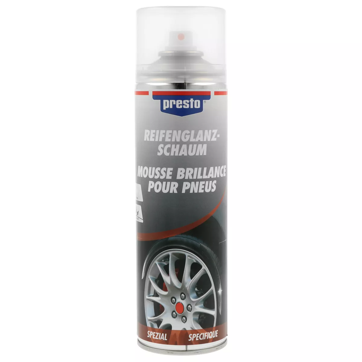 presto Tech Reifenglanz-Schaum 500 ml