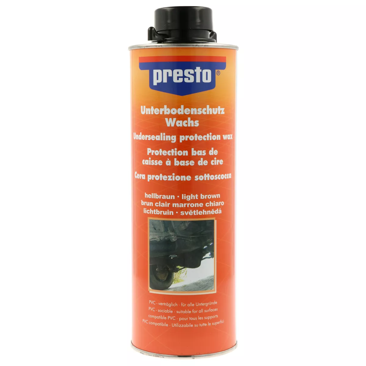 presto Unterbodenschutz auf Wachsbasis hellbraun 1000 ml