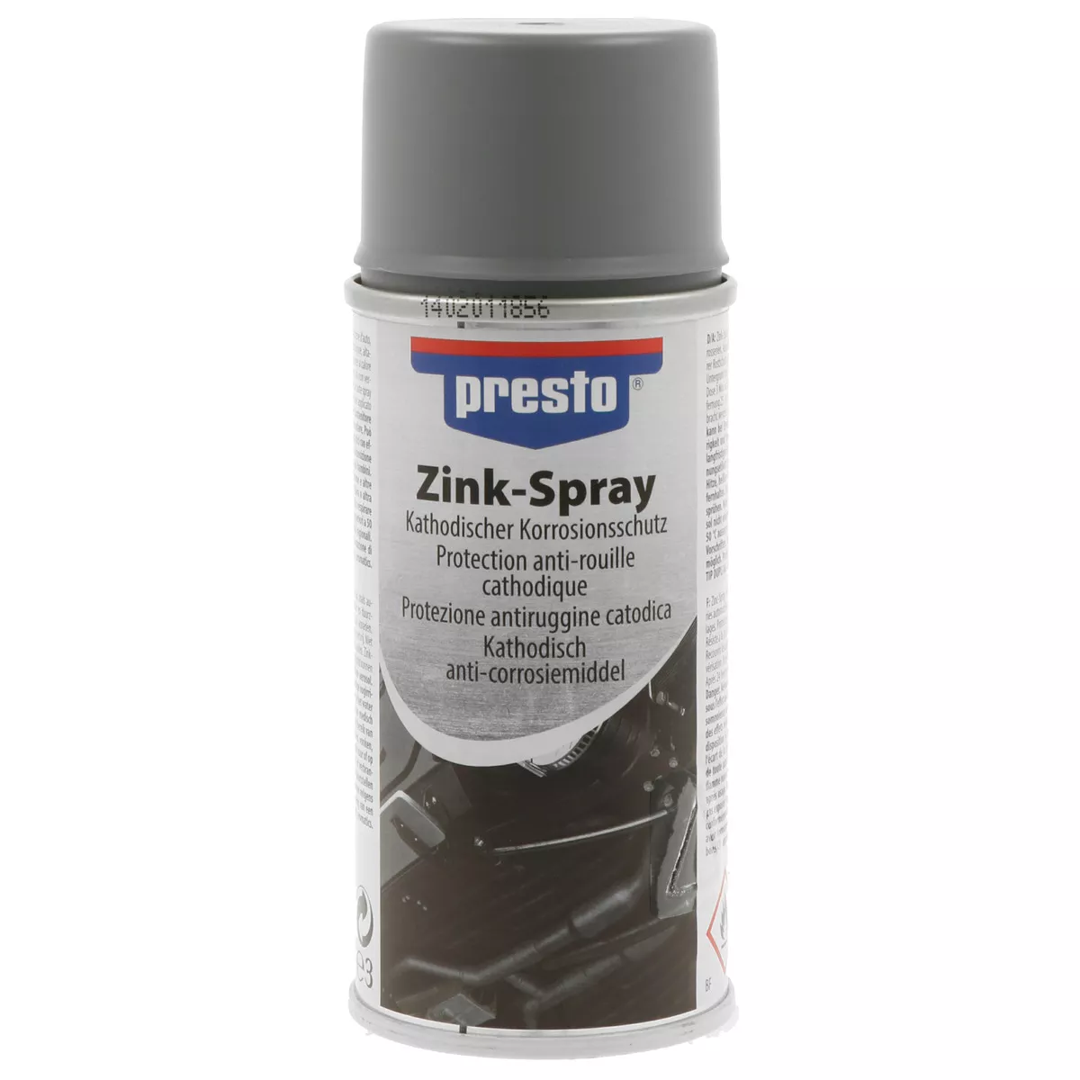 presto Zinkspray 150 ml grau