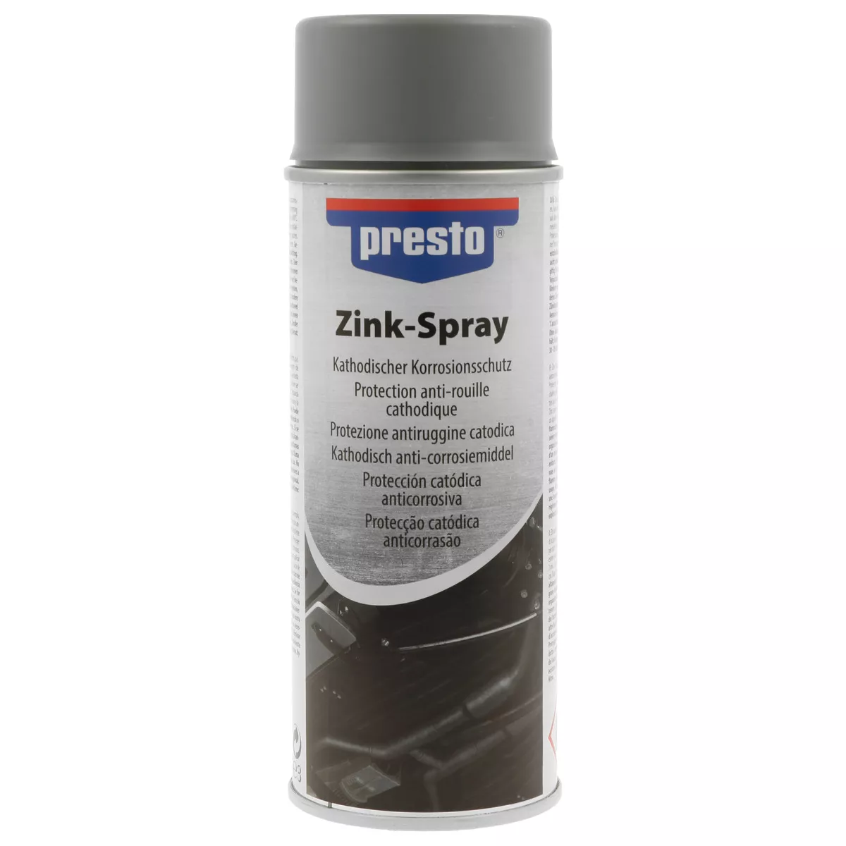 presto Zinkspray 400 ml grau