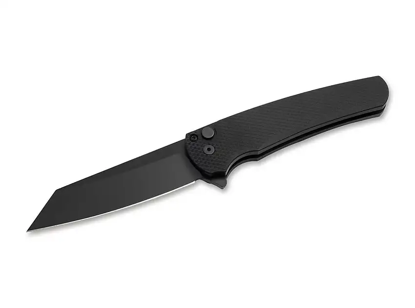 Malibu 5406 Magnacut Reverse Tanto DLC Textured Aluminum Black