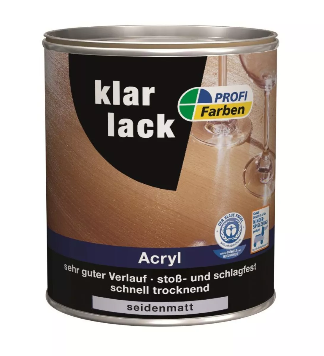 PROFI Acryl Klarlack seidenmatt 375 ml