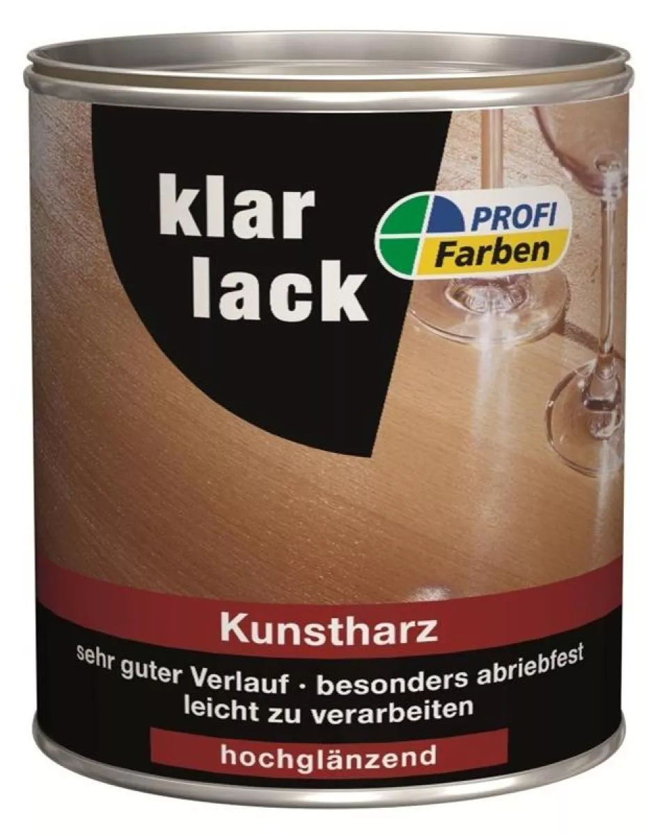 PROFI Kunstharz Klarlack hochglänzend 750 ml