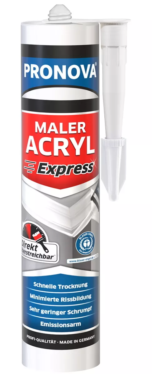 Pronova Maler Acryl Express Dichtstoff 300 ml - Weiß