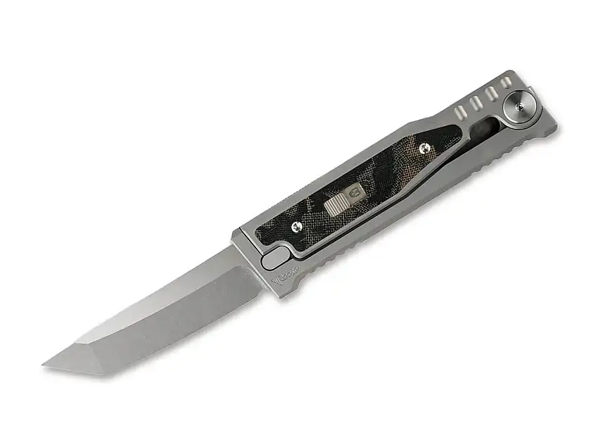 MINI-EXO Burl Linen Micarta Tanto