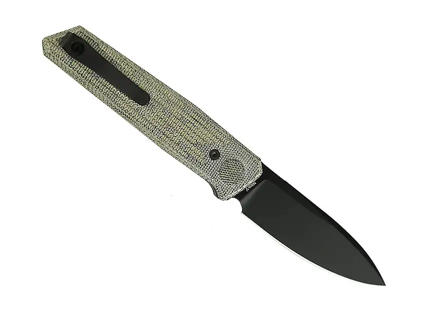 PL-6 Nitro-V Green & Black Micarta PVD