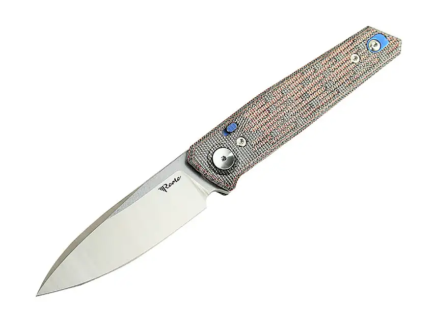 PL-6 Nitro-V Red & Black Micarta Satin