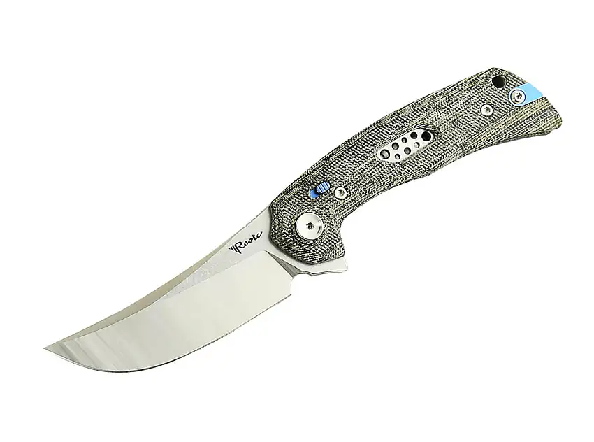 PL-7 Nitro-V Green & Black Micarta Satin