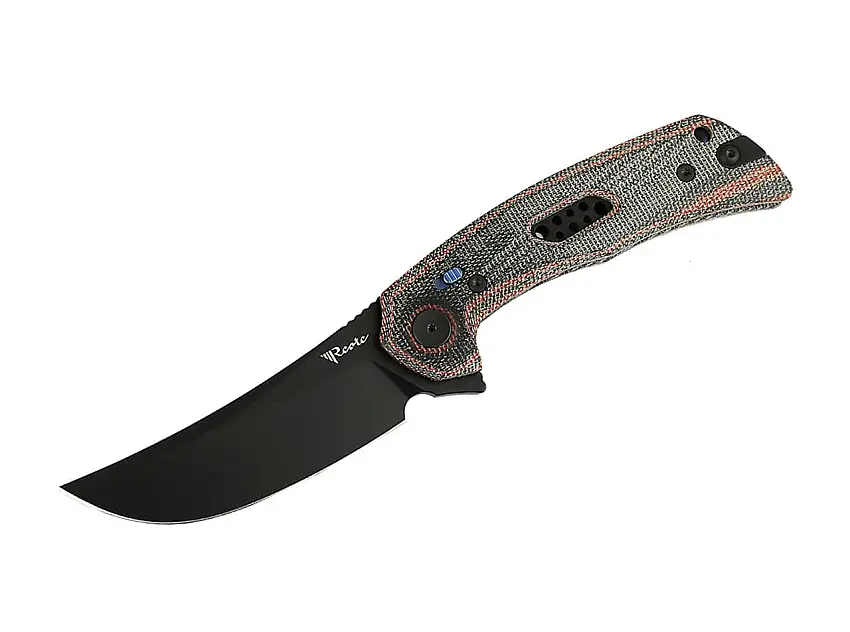 PL-7 Nitro-V Red & Black Micarta PVD