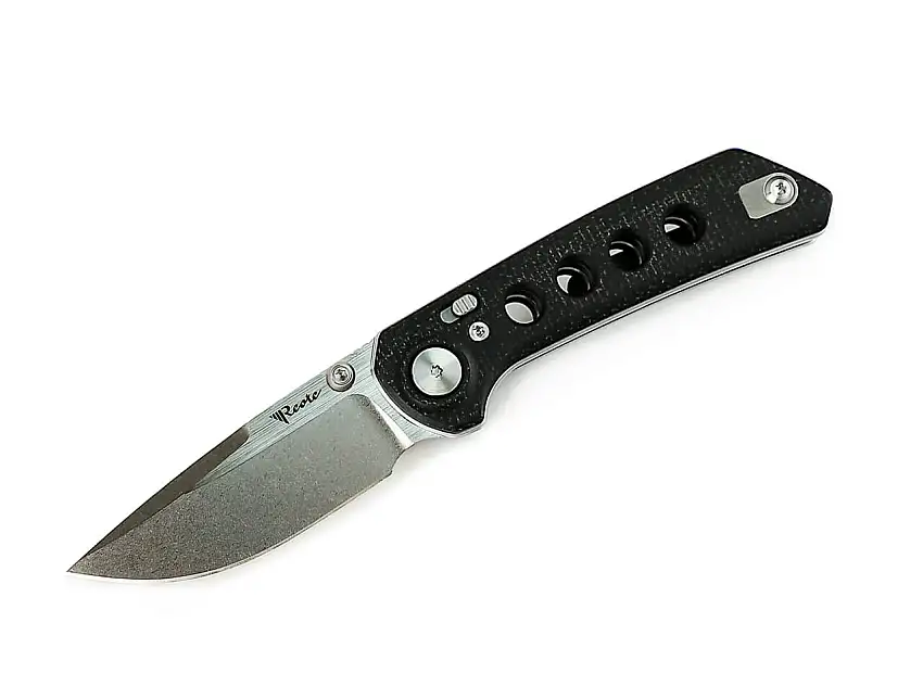 PL-XT Micarta G10 Black Stonewashed