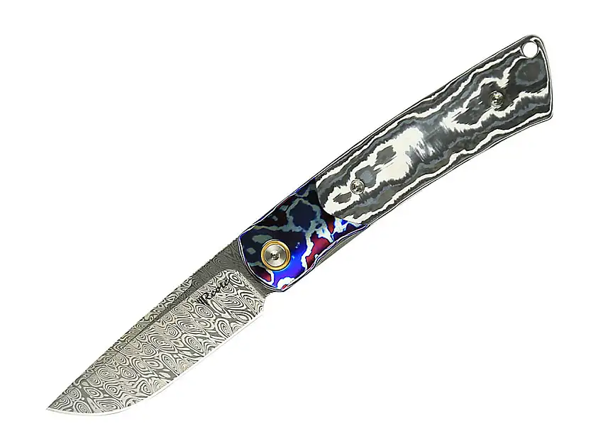 Tribute Fat Carbon White Storm Damascus