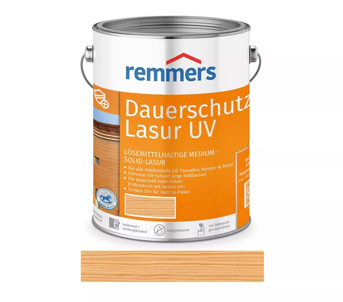 Remmers Dauerschutz-Lasur UV Farblos 20 Liter Holzschutz für Außen