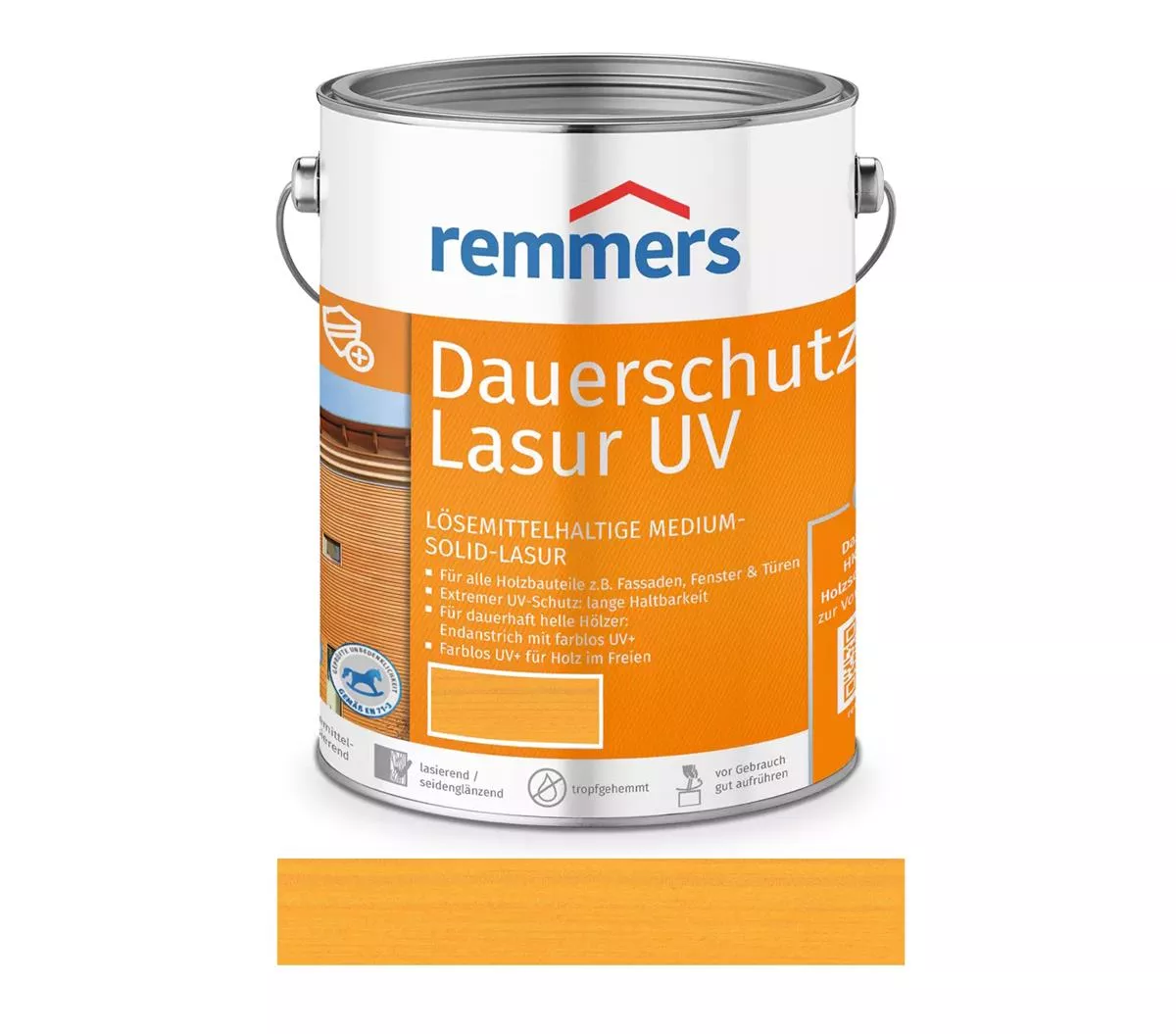 Remmers Dauerschutz-Lasur UV Kiefer 750 ml Holzschutz für Außen