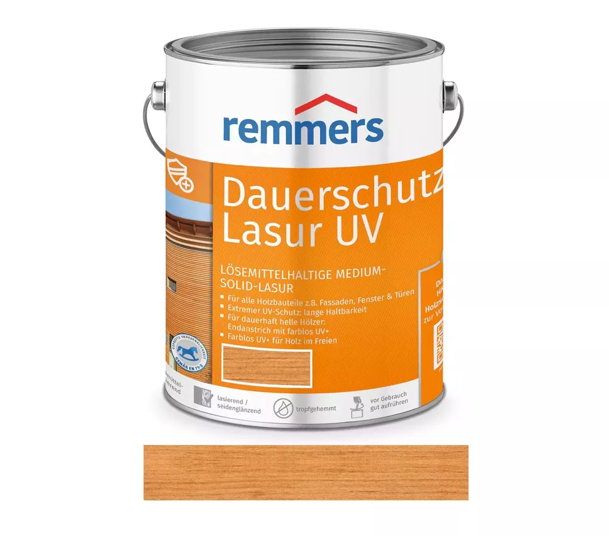 Remmers Dauerschutz-Lasur UV Pinie Lärche 750 ml Holzschutz für Außen