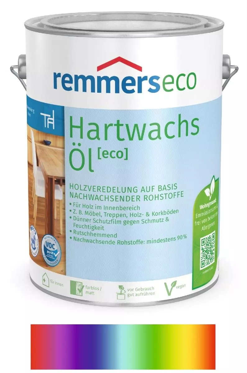 Remmers ECO Hartwachs-Öl Sonderton Wunschfarbton 0,75 L für Holz im Innenbereich