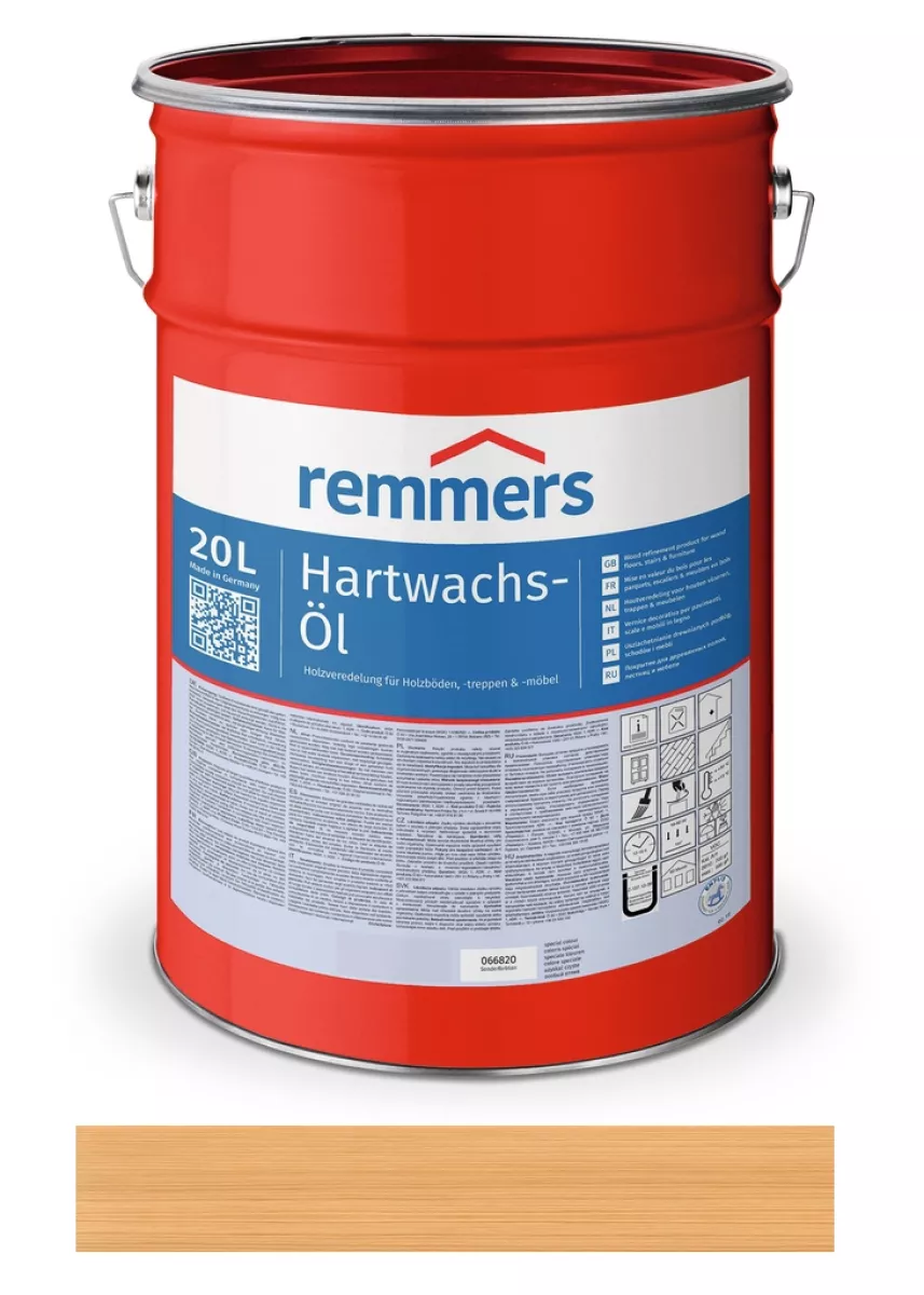 Remmers Hartwachs-Öl Bodenöl Holzöl Farblos 20 Liter Aidol für Holzböden & Möbel