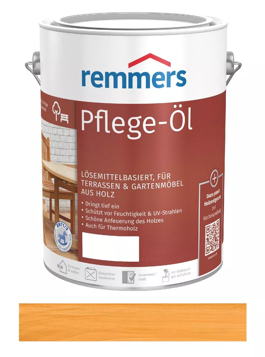 Remmers Pflege-ÖL Lärche 750 ml Imprägnieröl für Gartenmöbel