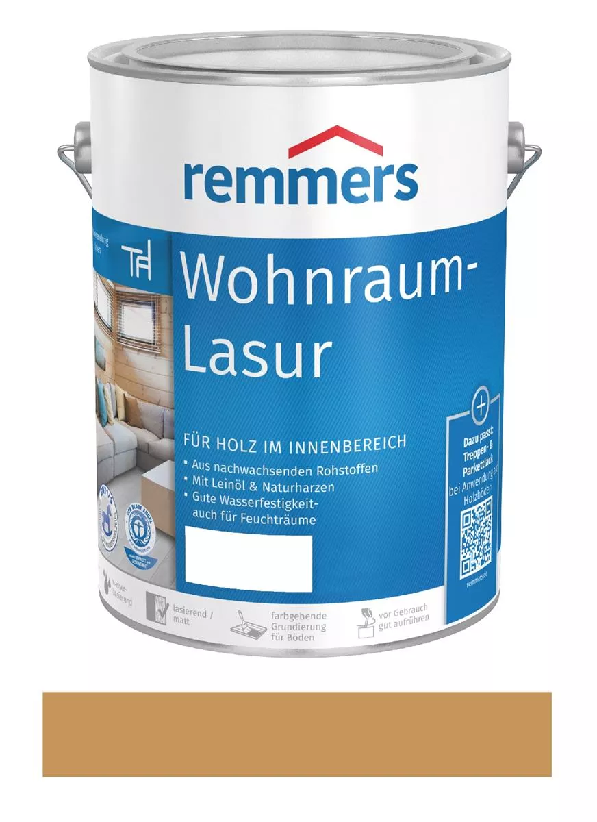 Remmers Wohnraum-Lasur Eiche 750 ml Dekor-Wachs für Möbel