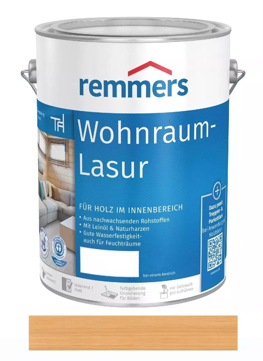Remmers Wohnraum-Lasur Farblos 2,5 Liter Dekor-Wachs für Möbel