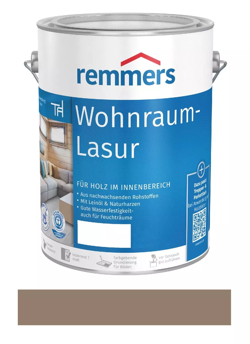 Remmers Wohnraum-Lasur Toskanagrau 750 ml Dekor-Wachs für Möbel