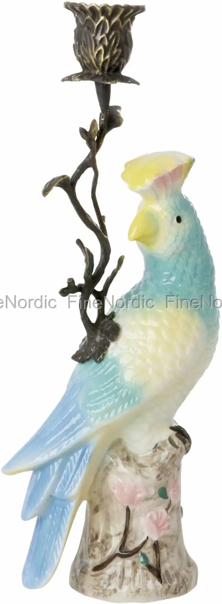 Rice Keramik Kerzenhalter - "Exotic Bird"