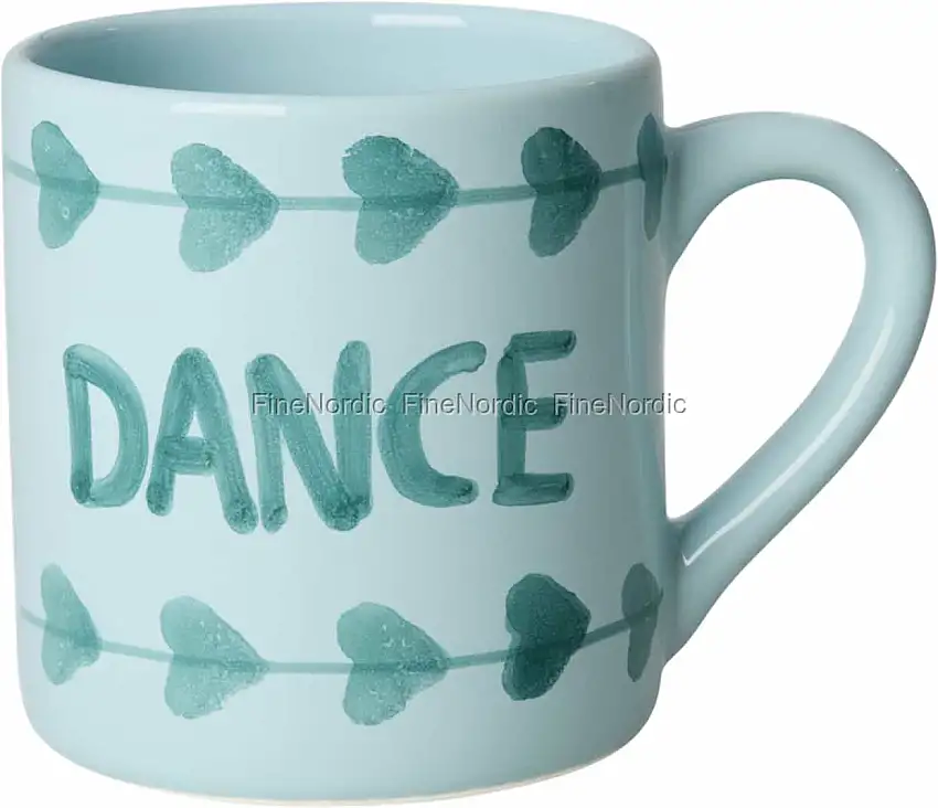 Rice Keramikbecher - Handbemalt "DANCE"