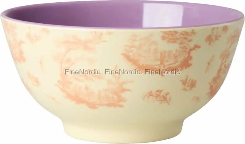 Rice Melaminschale "Toile de rice" - Mittel