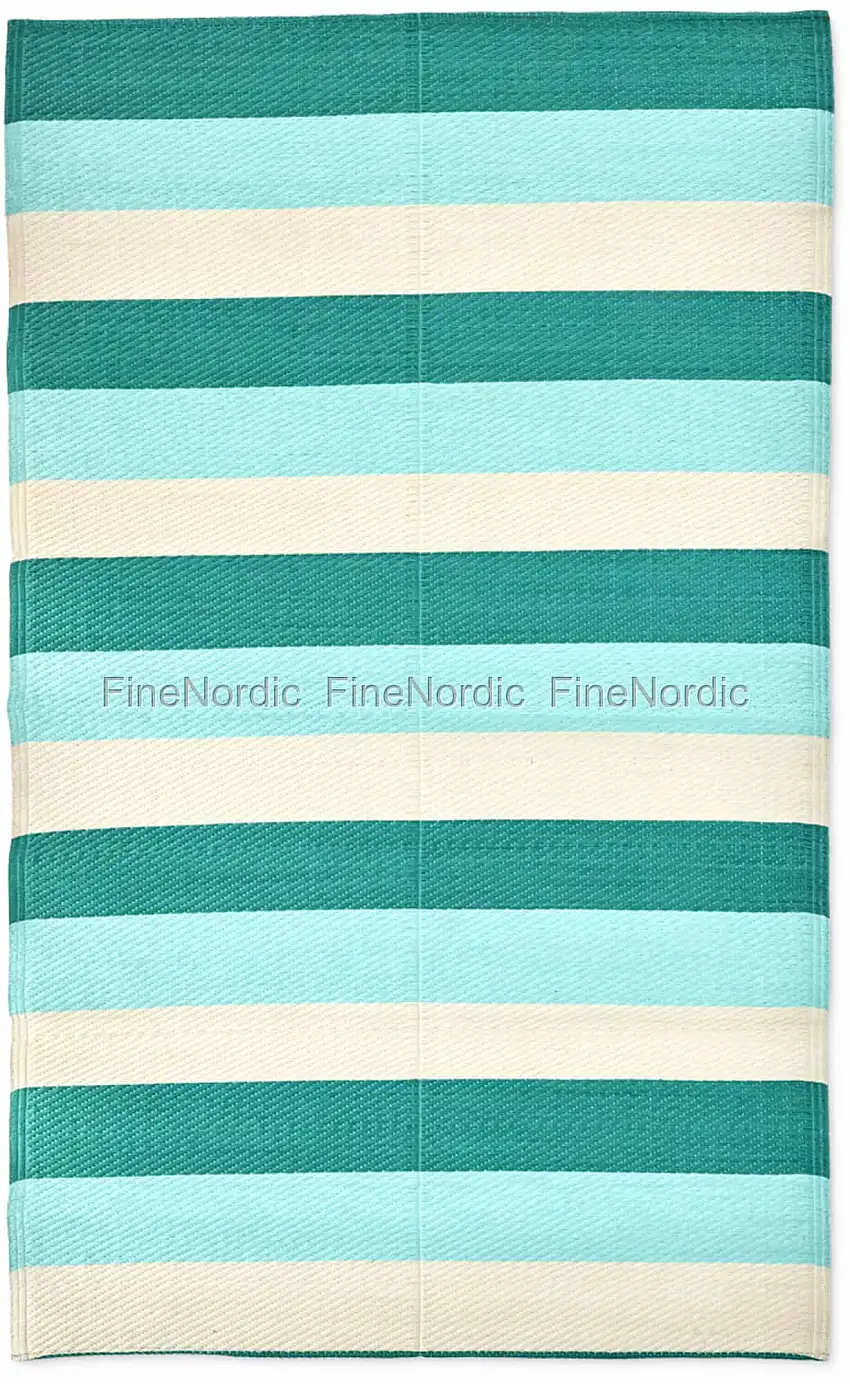 Rice Recyclingplastik Bodenmatte - Grün 90 x 150 cm