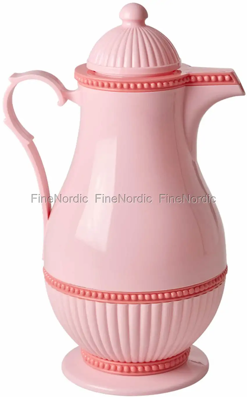Rice Thermoskanne - Vintage-Form - Rosa - 1 Liter