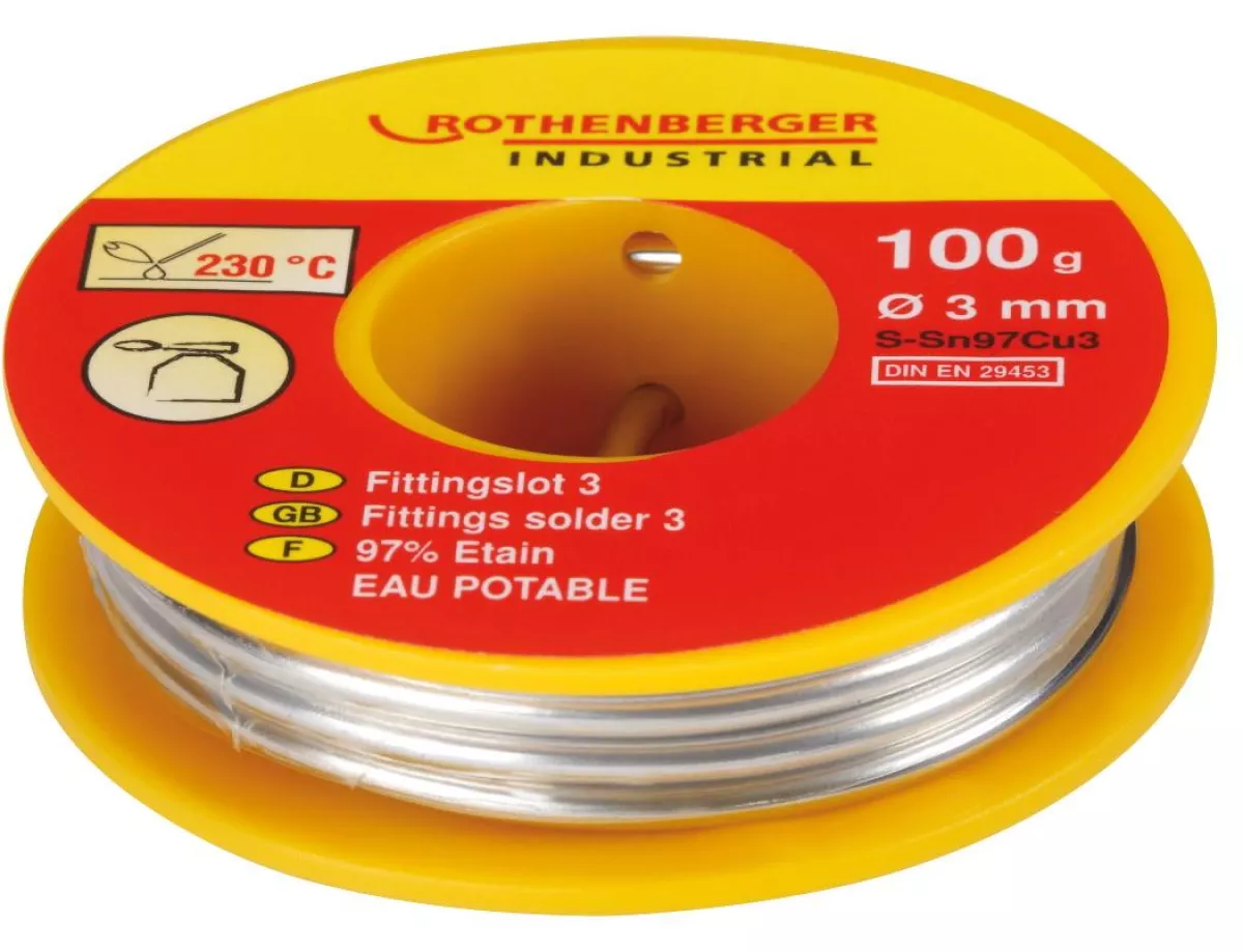 Rothenberger Fittingslot 3, Ø 3 mm - 100 g
