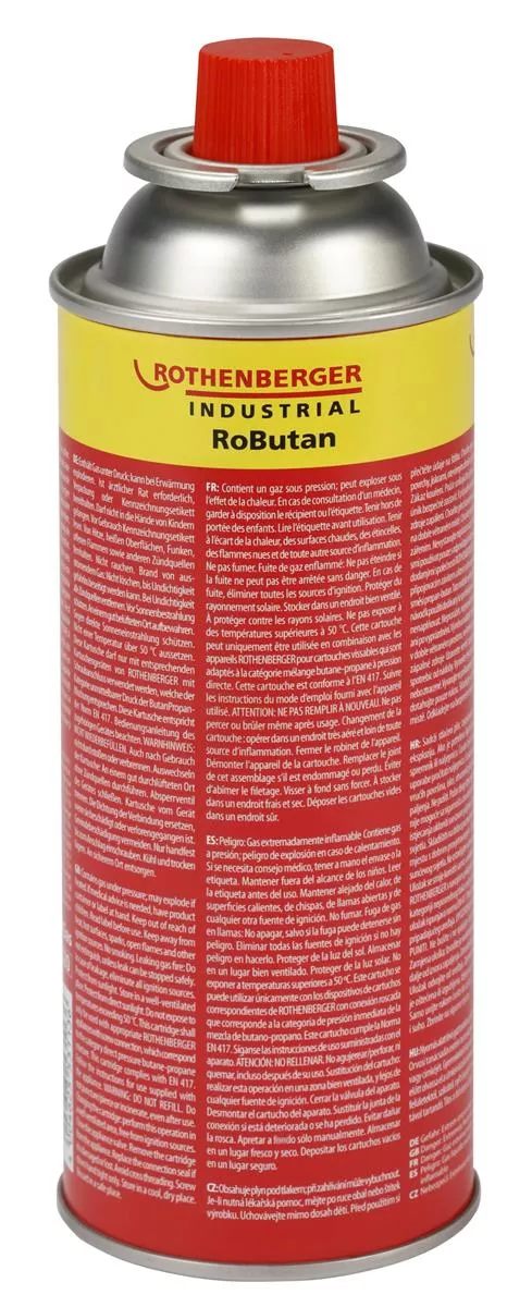 Rothenberger Gaskartusche RoButan 220 g / 393 ml