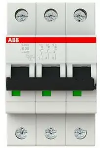 ABB S203-B50 Sicherungsautomat 6kA,50A,3P