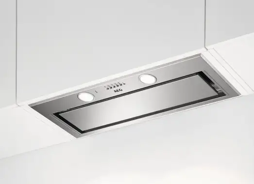 AEG DGE5861HM Dunstabzugshaube Unterbaut Edelstahl 580 m³/h A