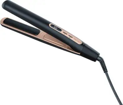 Beurer HS 100 Glätteisen, schwarz/gold