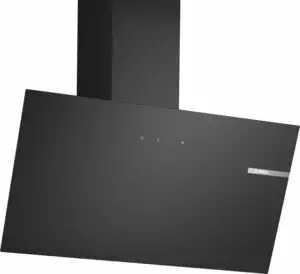 Bosch DWK85DK60 Serie 2 Wandesse 80 cm Klarglas schwarz bedruckt